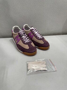 Karhu Mestari Casual Sneakers Unisex M8, W9.5 In Warm Taupe & Cattleya Orchid